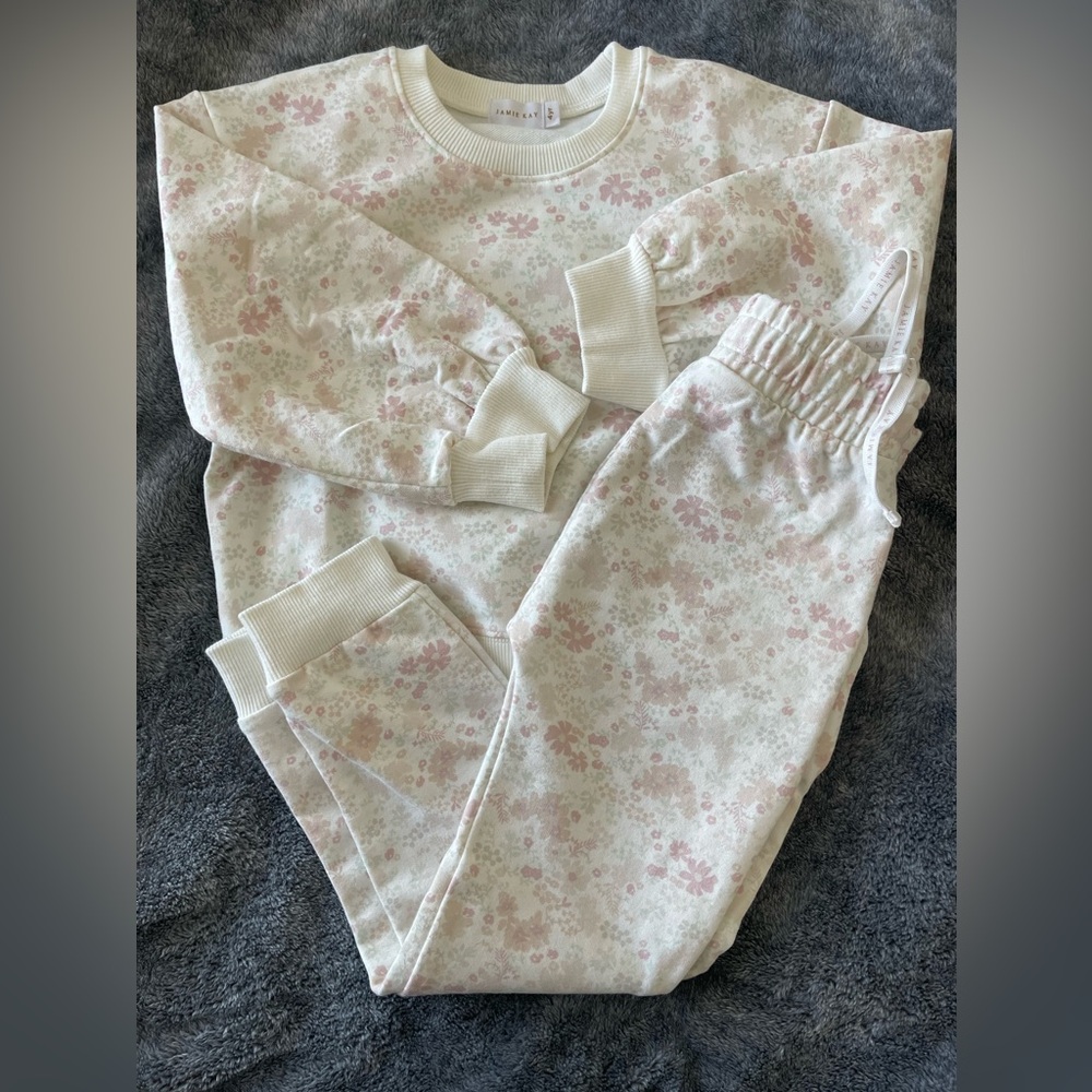 Like New Jamie Kay Wildflowers track suit